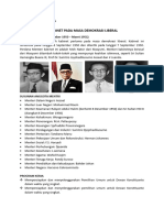 7 Kabinet Liberal Indonesia