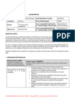 JD - Analyst Securité Informatique