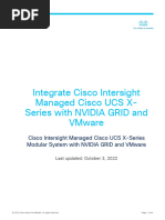 Integrate Cisco Intersight Managed Cisco UCS X - Series