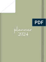 Planner Digital 2024 Vertical Verde Abbulo