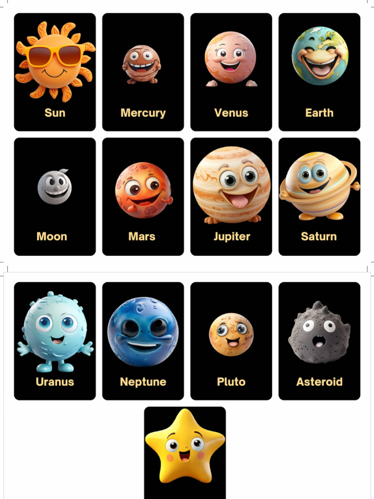 Super Cute Solar System | PDF