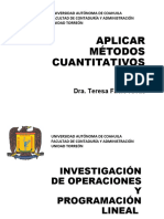 Chl04.Investigacion de Operciones y Programacion Lineal