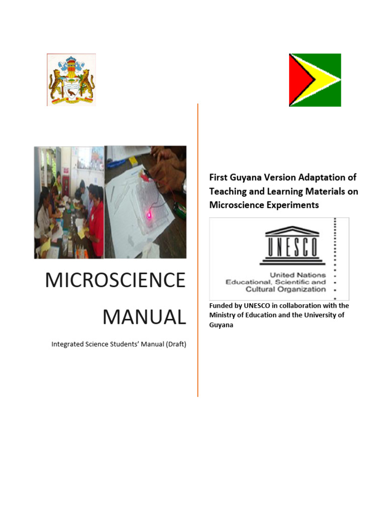 Microscience Experiments Manual Guide | PDF | Photosynthesis | Glucose