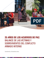 Guatemala Informe 25 Años Acuerdos Paz