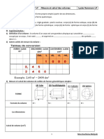 TP 8 1s9 Mesure Et Calcul Des Volumes