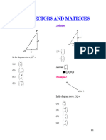 Vector and Matrices MCQ