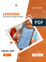 Visual Art SS1 2ND Term Week 2