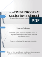 ÖİY 3. HAFTA (Program Geliştirme Çalışma Grupları Ve İhtiyaç Analizi)