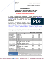 Circular Dpa 09-2023 Sistema Integrado Previsional Argentino (Sipa) Base Imponible - Relación de Dependencia