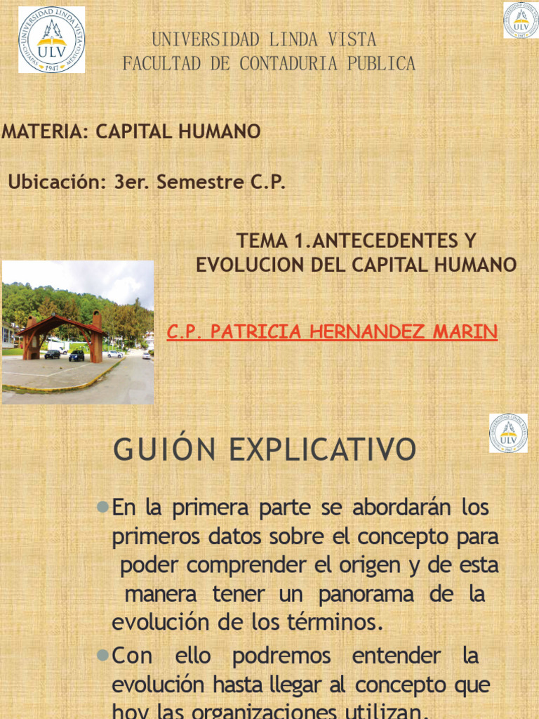 Antecedentes Del Capital Humano | Descargar gratis PDF | Business