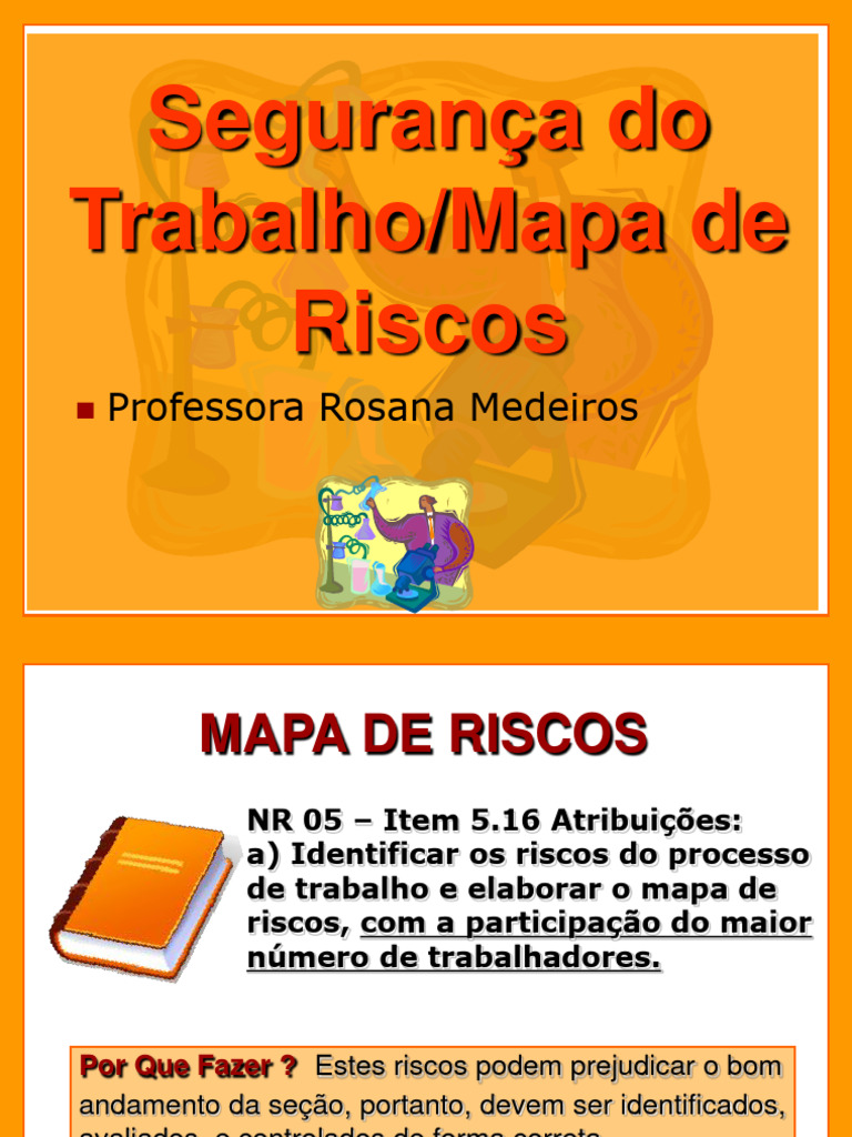 Seguranca Do Trabalho Mapa de Risco | PDF | Som | Elétron