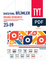 Krallar Karmasi Tyt Sosyal Bi̇li̇mler Branş Denemesi̇ Düzenlenmiş