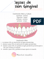 Udocz - Causas de Reseción Gingival