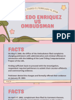 Alfredo Enriquez Vs Ombudsman