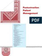 Postextraction Patient Management