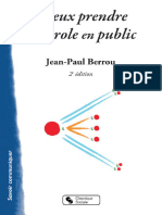 Mieux Prendre La Parole en Public Jean Paul Berrou Berrou Jean Paul Z Library