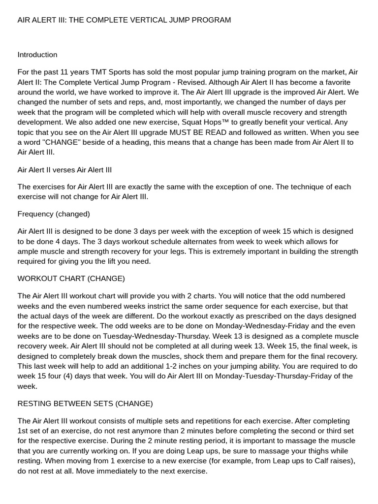 AIR ALERT III PDF .Doc 20240211 181007 0000 | PDF | Physical Fitness ...