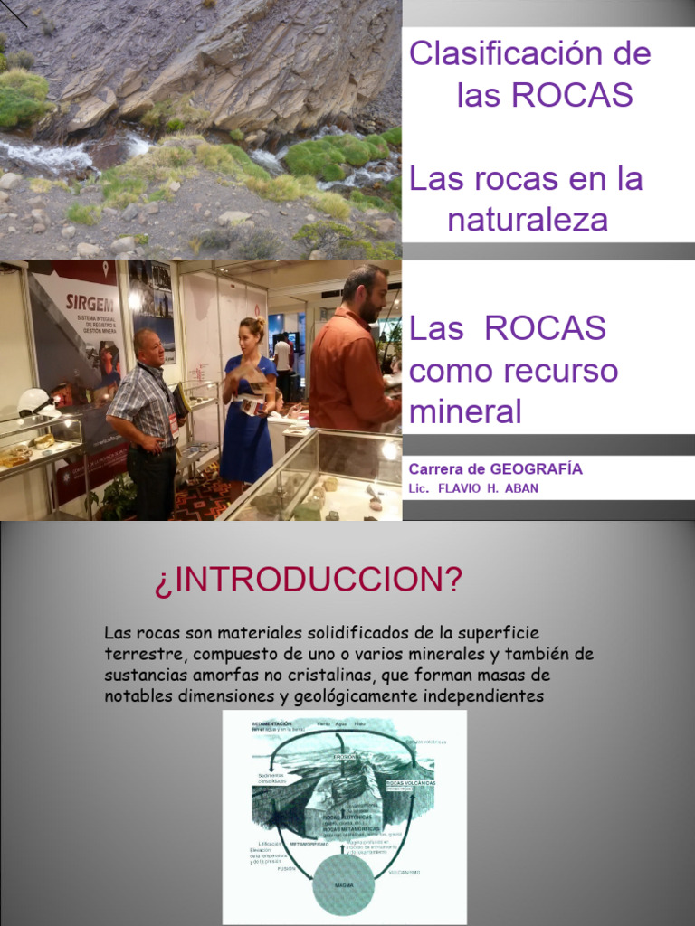 Rocas Geología | PDF | Roca (geología) | Roca ígnea