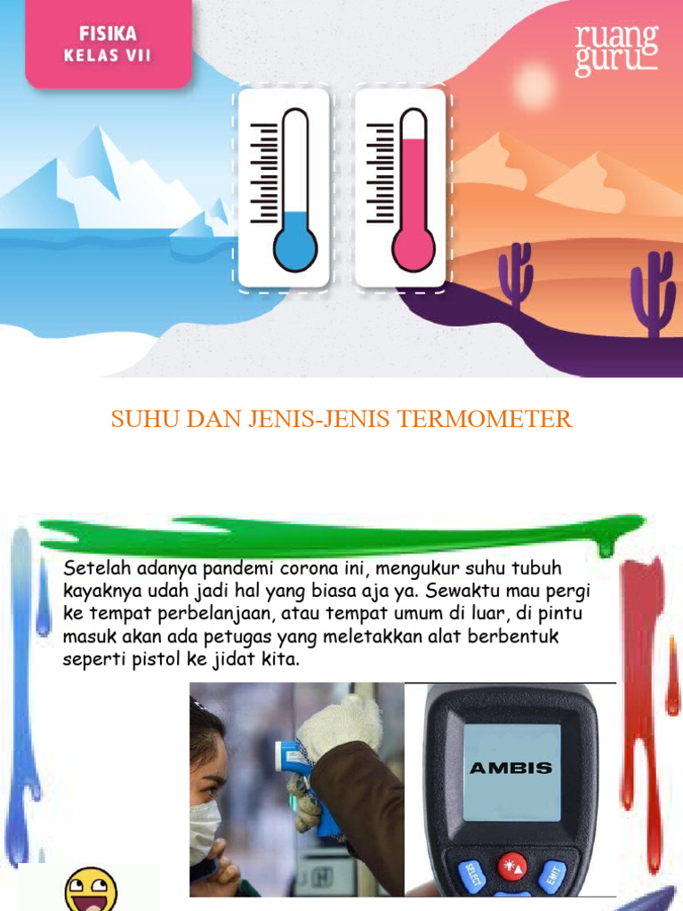 Jenis dan Fungsi Termometer Zat Cair | PDF | Sains & Matematika