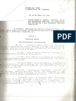 Lei #3.793-93, DE 13 04 1993 - Regime Juridico Unico Dos Servidores Publicos Do Municipio, Autarquias Fundações Publicas Municipais