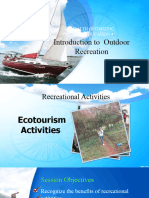 Introduction To Outdoor Recreation: Health Optimizing Physical Education 4