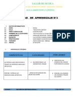 Sesion de Aprendizaje 3 2018