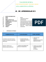 Sesion de Aprendizaje 2 2018