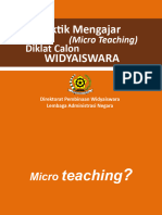 Pengarahan Micro Teaching
