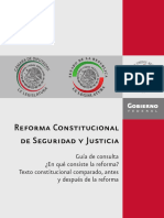 Reforma Constitucional de Seguridad y Ju