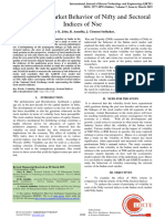 Propinquity Market Behavior of Nifty and Sectoral Indices of Nse