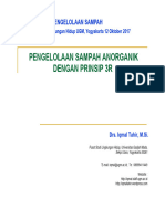 2017-10-Workshop Sampah-Iqmal - 05-Pengelolaan Sampah Anorganik (Compatibility Mode)