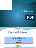 IP Address and Classful Addressing