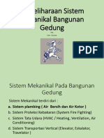 Pemeliharaan Sistem Mekanikal Bangunan Gedung