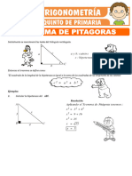 Teorema de Pitagoras para Quinto de Primaria