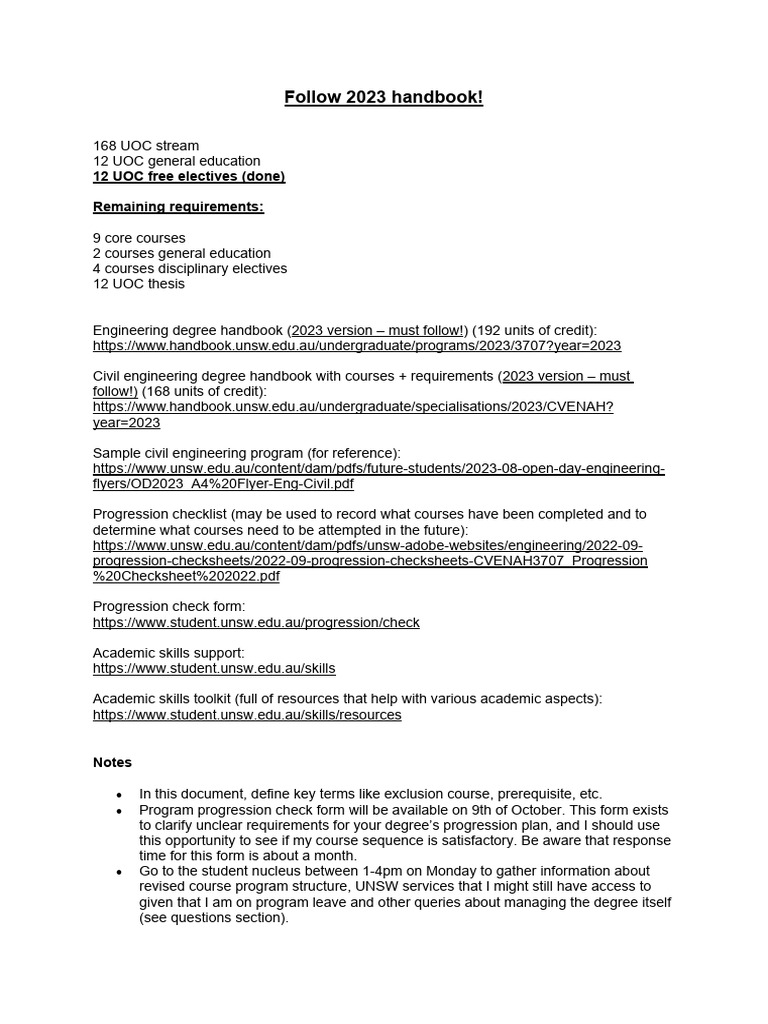 Engineering degree plan pdf engineering geotechnical engineering