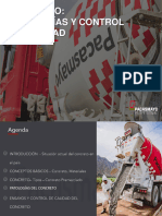Patologías y Control de Calidad Del CONCRETO