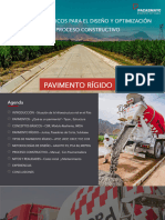 Optimización Del Proceso Constructivo y Conceptos Básicos para El Diseño de Pavimentos