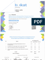 12.SERTIFIKAT Diklat Nasional Menguatkan Kompetensi Guru Menyongsong Kurikulum Paradigma Baru