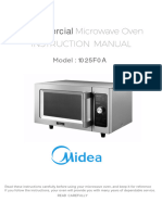 User Manual Microowave 2