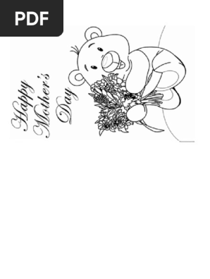 Mother's day greeting card
