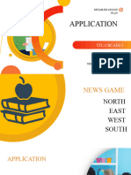 Application - Detailed Lesson Plan