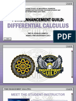 Differential Calculus