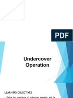 Undercover Operation