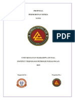 Proposal Permohonan Kerjasama PDAM (Logo UKM Only)
