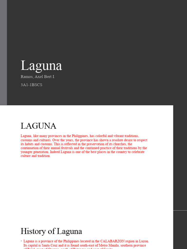 Laguna | PDF