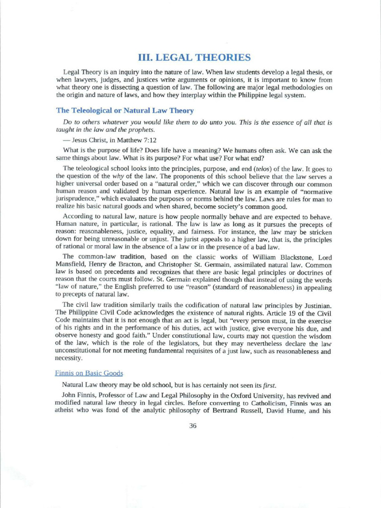 Legal Theories Compressed 1 PDF