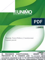 Teoría Política y Constitucional II. Segundo Parcial.