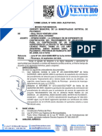 OPINIÓN SOBRE - PLAN DE TRABAJO de MEJORAMIENTO DE CIELO RASO CON BALDOSA DE LA INSTITUCIÓN EDUCATIVA NRO 600, MIRAFLORES - PILCOMAYO, 2023