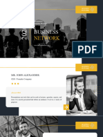 Business Network Presentation Templates