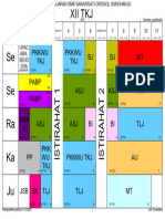 Jadwal Kelas Xii TKJ